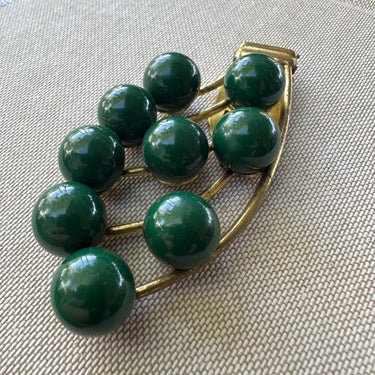 1940s Green Ball Fur Clip Bloomers and Frocks